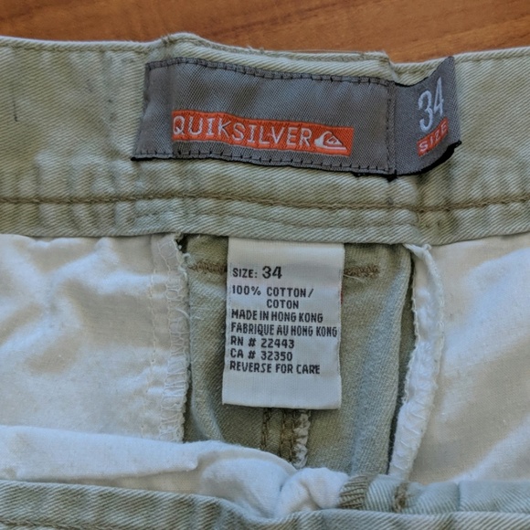 Vintage 90's Quicksilver cargo shorts - Picture 8 of 8